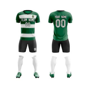 Camiseta de fútbol personalizada, ropa de color degradado, ropa de fútbol unisex, conjuntos de camisetas y tops, traje de fútbol - Product Image 1