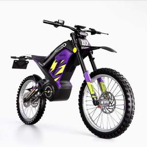 Venta caliente 2025 Hezzos D7 Electric Dirt Bike 8000W 72V Middrive off Road Motocicleta Enduro Ebike OEM Garantía de 3 años para la venta - Product Image 2