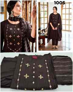 Meilleur tissu Inde rayonne ethnique Kurti pantalon avec broderie Dupatta travail prix de gros attractif pour les vêtements pour adultes - Product Image 6