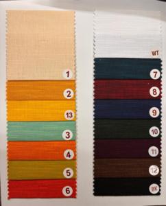 Tissu de chemise en poly-lin slub de qualité supérieure, 58 pouces de large, matériau texturé pour la confection de vêtements et de kurtas à prix abordable - Product Image 3