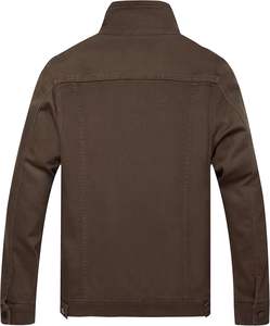 Jean <b>Jacket</b> Men Men's <b>Denim</b> <b>Jacket</b> Distressed Ripped Slim Fit Stretch Trucker <b>Jackets</b> Classic Casual <b>Denim</b> Coat High Quality - Product Image 2