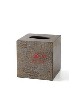 <b>Hammered</b> Tissue Dispenser Dining Table Decorative Napkin Cover <b>Holder</b> Tissue Box Metal Brass Antique Finished - Product Image 1