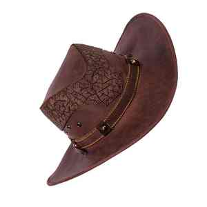Sombreros Vaqueros Occidentales Unisex Personalizados - Sombrero de Pesca Vintage de Algodón Genuino para Uso en las Cuatro Estaciones - Product Image 1