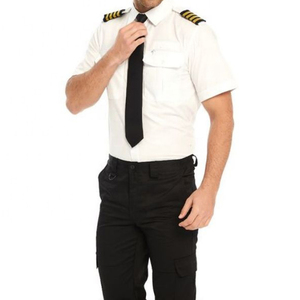 Uniformes de pilote et de stewardess unisexes, nouveaux, personnalisés, vente en gros, service OEM/ODM, uniformes de compagnie aérienne personnalisés, haute qualité, 100% polyester - Product Image 3