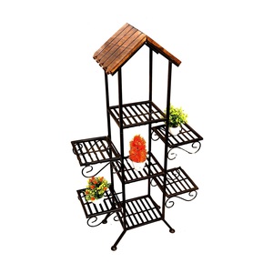 Vente en gros de support de jardinière en métal pour le jardin et la décoration intérieure Vase de sol fonctionnel en différentes tailles et couleurs - Product Image 2