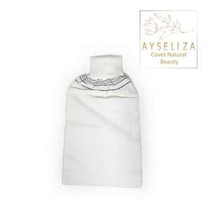 Label privé gant de douche en coton biologique doux exfoliant gants de gommage corporel pour massage spa élimination des peaux mortes fournitures de beauté - Product Image 6