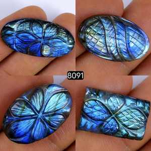 Labradorita Natural Tallada, Piedras Preciosas Sueltas de Diferentes Formas y Tamaños para la Elaboración de Joyería Artesanal - Product Image 6