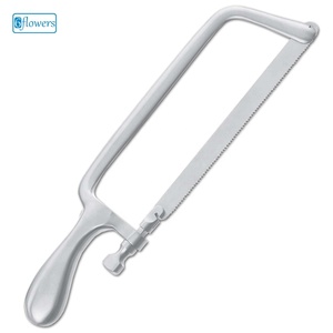 Sierra para huesos Charriere de acero inoxidable, instrumento quirúrgico manual para cortar huesos, certificado CE Clase I - Product Image 1
