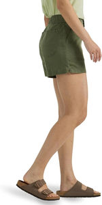 Shorts de Moda Urbana para Mujer al por Mayor de Fábrica, Elegantes, Ligeros, Transpirables, de Color Sólido, 100% Algodón, Cintura Elástica - Product Image 5