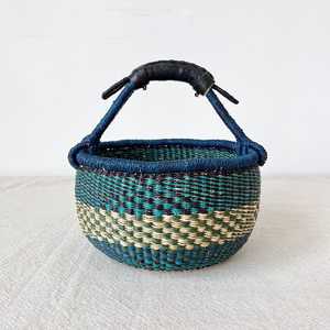 Offres Spéciales éthiopien tissé jonc de mer panier prix le moins cher mer herbe bolga panier du meilleur fournisseur - Product Image 1