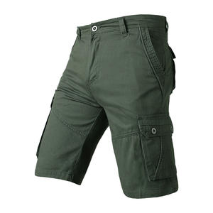 Haute qualité hommes courts hommes Cargo toile été homme Shorts coupe ample décontracté Camouflage Cargo court - Product Image 2