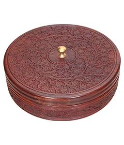 Cuencos de bambú de madera para el hogar altamente duraderos, ensaladera de madera de bambú amigable con cuchara para ensalada de FWE - Product Image 1