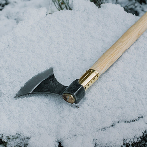 Hacha de supervivencia al aire libre éxito de ventas servicio OEM ODM calidad superior personalizada al por mayor hacha forjada a mano con funda de mango de cuero - Product Image 5