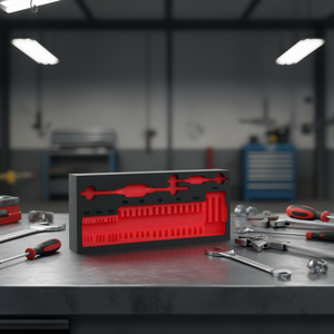 Module en mousse bicolore pour clés et filières à tarauder et filières vides - pour usage USAG - Product Image 3