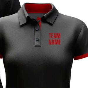 Polos juveniles personalizables para un estilo óptimo y comodidad Tela cómoda con estampado de sublimación de alto rendimiento con logotipo - Product Image 4