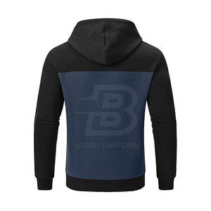 Sweats à capuche en coton et polyester pour hommes, dernier style, nouvelle collection de sweats à capuche pour hommes de couleur personnalisée - Product Image 2