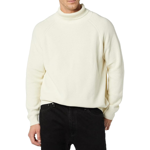 เสื้อสเวตเตอร์คอเต่าของผู้ชายผ้าคอตตอนระบายอากาศได้ดีมีโลโก้ตามสั่ง - Product Image 3