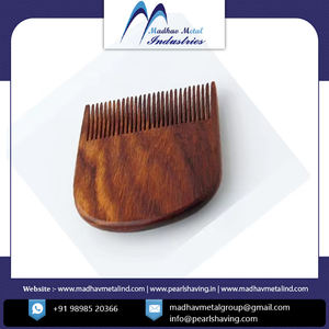 Peine para Barba de alta calidad, peine de madera personalizado, juego de peine de madera respetuoso con el medio ambiente a bajo precio - Product Image 2