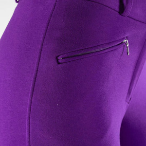 Mallas de montar a caballo de alta calidad personalizadas para mujer, pantalones de montar para mujer, pantalones de compresión ecuestres de cintura alta - Product Image 3