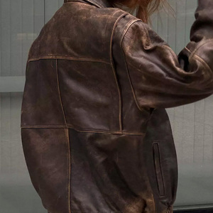 Chaquetas de Cuero de Alta Calidad para Mujer, Nueva Colección, Precios de Mayoreo, Chaqueta de Moda de Cuero Transpirable, Chaquetas de Cuero Puro - Product Image 4
