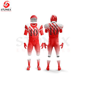 Venta al por mayor personalizado uniformes de fútbol americano transpirable jóvenes y adultos ropa deportiva Jersey - Product Image 5