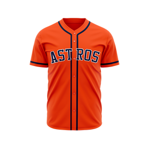 Camiseta de Béisbol Personalizable con Botones, Ribete en Contraste, Nombre y Número Personalizados, Transpirable y que Absorbe la Humedad - Product Image 2