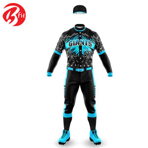 ชุดเบสบอลระบายอากาศได้ดีสำหรับผู้ชายดีไซน์ใหม่ล่าสุดเครื่องแบบเบสบอลสีสันสดใส - Product Image 2