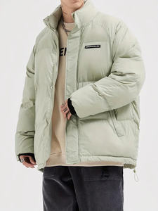 Chaqueta de bombardero de cuero de alta calidad para hombre, chaqueta universitaria con logotipo personalizado de fabricante OEM, bordado de alta calidad de Letterman de invierno - Product Image 6