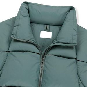 Blouson d'hiver matelassé vintage surdimensionné personnalisé 2026 pour homme, en polyester imperméable, rembourré, avec logo sur le devant - Product Image 4