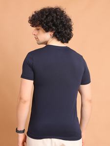 Cómoda camiseta de media manga con cuello redondo elástica básica elegante para uso diario para ocasiones casuales 100% algodón - Product Image 6