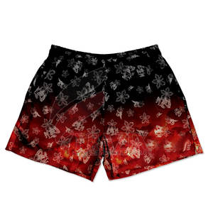 Shorts en maille décontractés personnalisés avec logo, impression par sublimation, séchage rapide, respirants, taille élastique pour hommes - Product Image 1