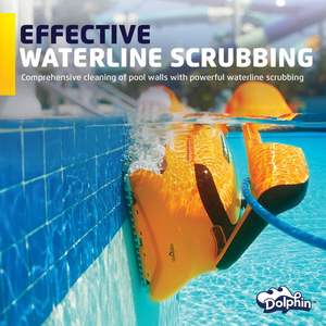 Top-selling Wave 60 Automatic Robotic Pool <b>Vacuum</b> <b>Cleaner</b> Includes Caddy, Wall Climbing Scrubber Brush, Top Load Filters, Ideal - Product Image 3