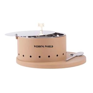 Juego de tres cazuelas con aislamiento Hotpot Meena Sticker Diseñador terminado Cazuela Diseñador de calidad superior Nuevo calentador de alimentos de metal - Product Image 6