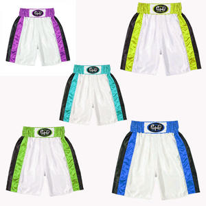 Pantalones cortos de boxeo MMA con logotipo personalizado para hombre, ropa deportiva de artes marciales de alta elasticidad, pantalones cortos de boxeo informales a la moda, pantalones cortos de lucha - Product Image 2