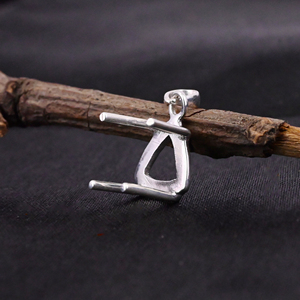 Anillo de ajuste en blanco de montaje semi de 10mm de Plata de Ley 925 de alta calidad bueno para Resina y cenizas trabajo recuerdo joyería DIY - Product Image 5