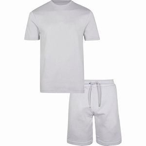 Wholesale Custom High Quality Shirt <b>Shorts</b> Two Piece Set Summer Casual Outfits Breathable <b>Men</b> Clothing <b>Short</b> And Shirt Set Adult - Product Image 4