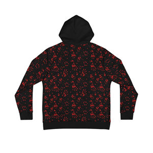 Service OEM, personnalisation de l'impression par sublimation, sweat-shirts à capuche avec poches avant, prix bas, vêtements en polaire pour hommes - Product Image 2