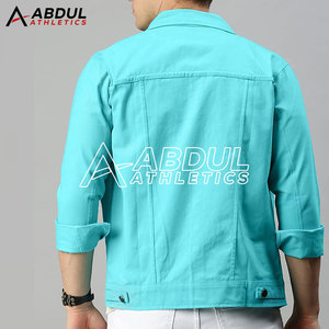 Chaqueta Vaquera Extra Grande para Hombre, Diseño Moderno, Precio Bajo, Chaqueta de Invierno para Hombre - Product Image 4