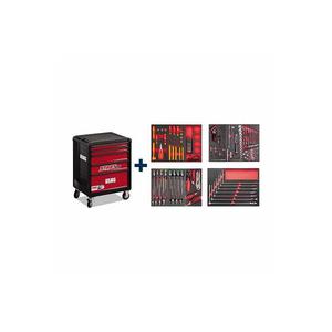 Assortiment d'outils d'entretien pour voitures hybrides et électriques (133 pièces) Ensemble d'outils pour chariot de démarrage - Product Image 1