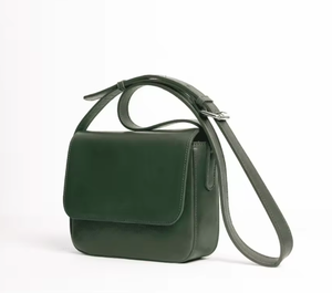 Fashionable Genuine Leather Crossbody Sling <b>Bag</b> for Women Classic Brown Soft Shoulder Handbag Portable Handmade Custom Logo OEM - Product Image 2