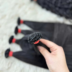 Wholesale Advantage Grade Keratin V Tip Straight Virgin Remy Chinese Hair Extensions Factory Priced Natural <b>Wig</b> Raw <b>Braiding</b> - Product Image 4