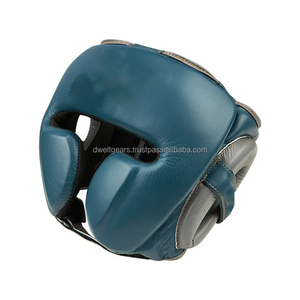Custom Boxing Head Guard OEM Manufacturer Premium PU Leather Headgear for Sparring Training - Product Image 3