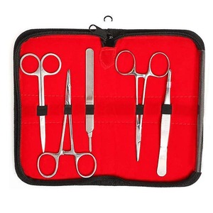 5Pcs Advanced Biology Lab Anatomy Medical Student Dissecting Dissection Kit Set With Surgical <b>Blades</b> Cheapest High Quality - Product Image 1