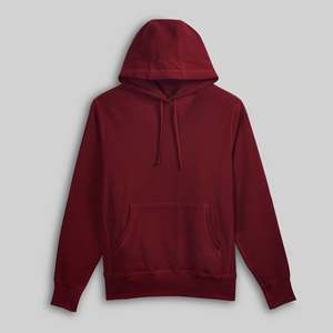 Sudadera con Capucha Estilo Streetwear, Lavada con Ácido, con Estampado, Talla XL, Tejido French Terry - Product Image 1