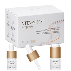 Suero Facial Aclarante con Alfa Arbutina y Vitamina C ILUTINE - Fórmula Líquida de Rápida Absorción Antiarrugas y Blanqueadora - Product Image 1