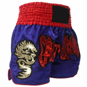 Personalizado rojo/azul/púrpura Unisex Muay Thai corto al por mayor en Tailandia para Kick Boxing MMA Wrestling fairtex muay thai boxeo corto - Product Image 2