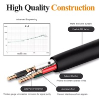 Kabel mikro USB PVC isi daya Cepat 1m, pengisi daya 5pin untuk ponsel Android dan perangkat IOS bahan tembaga murni aksesori ponsel