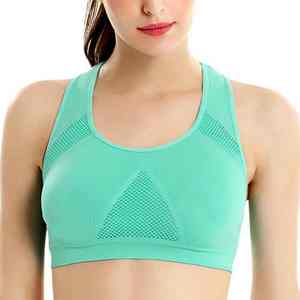 Fabricant professionnel de soutien-gorge de sport pour femmes, logo personnalisé, soutien-gorge de sport respirant pour la salle de sport et le yoga - Product Image 3