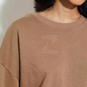 Sudaderas de invierno para mujer-Alta calidad 100% algodón Transpirable Cómodo Logotipo frontal Colores personalizables Logotipo - Product Image 5