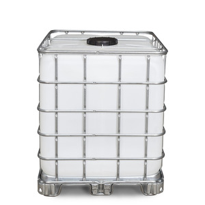 Contenitore IBC, slitte in acciaio, 1000 litri, apertura NW225, uscita NW50 - Product Image 5